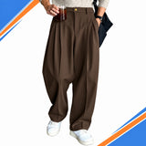 Pantalon à plis