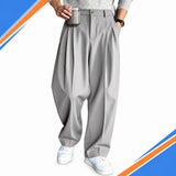 Pantalon à plis