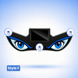Yeux lumineux auto