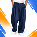 Pantalon à plis