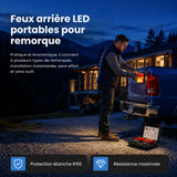 Éclairage remorque