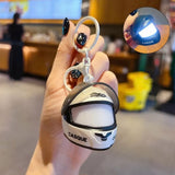 Porte-clés casque