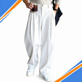 Pantalon à plis