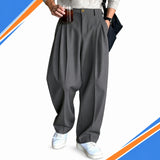 Pantalon à plis