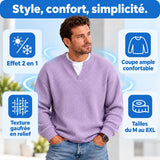 T-shirt gaufré
