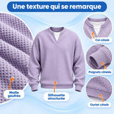 T-shirt gaufré